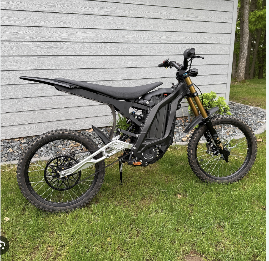 Ultra bee seat and sub frame kit for surron lbx