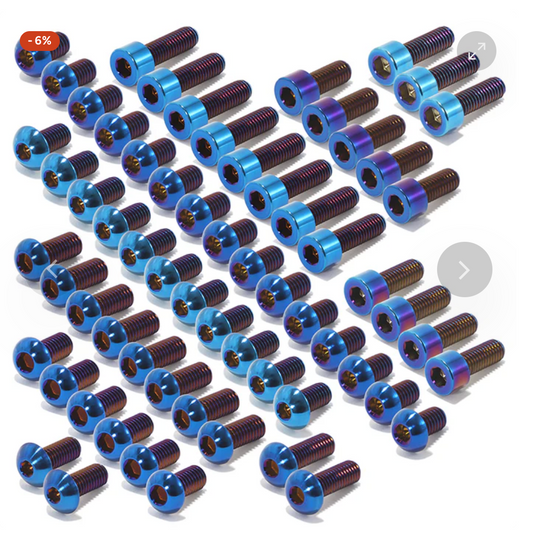 talaria Mx3/mx4 full titanium bolts set